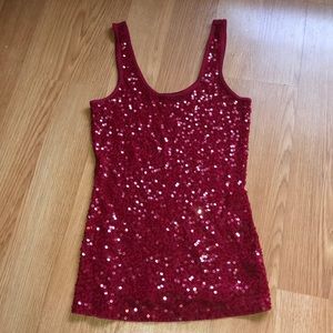 Sequined Tank top